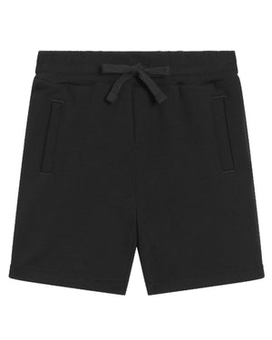 
  
    Dolce
  
    &
  
    Gabbana
  
 Boys Black Plate Track Shorts