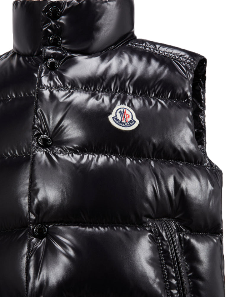 Boys Black Tib Vest