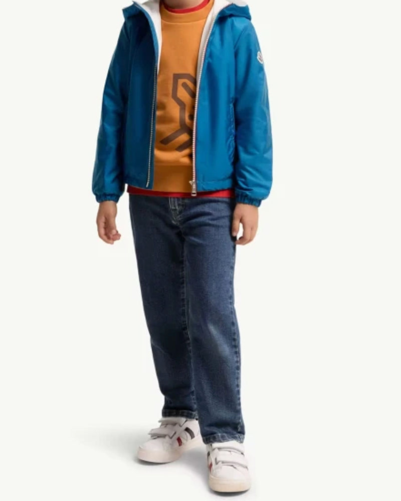 
  
    Moncler
  
    Enfant
  
 Boys Blue New Urville Jacket