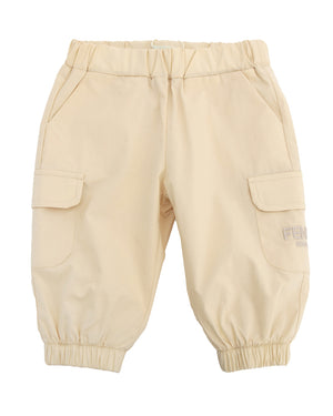 
  
    Fendi
  
 Baby Boys Beige Cargo Pants