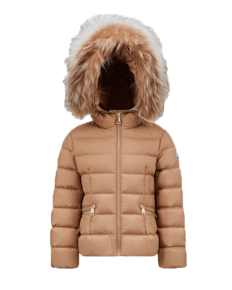 MONCLER 2024 ダウンジャケットBOEDETTE 14A ベージュ　S Moncler Kids Enfant Girls Beige Boedette Down Jacket