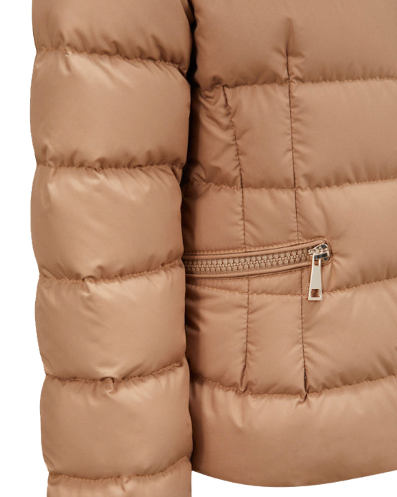 Girls Beige Boedette Down Jacket