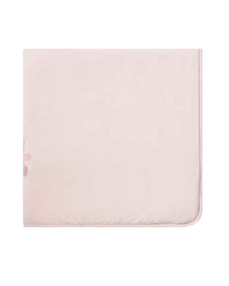 Baby Girls Pink Bear FF Blanket