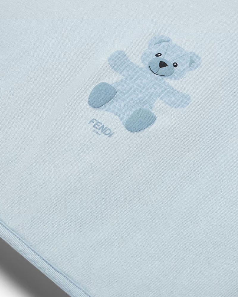 Baby Boys Blue Bear FF Blanket