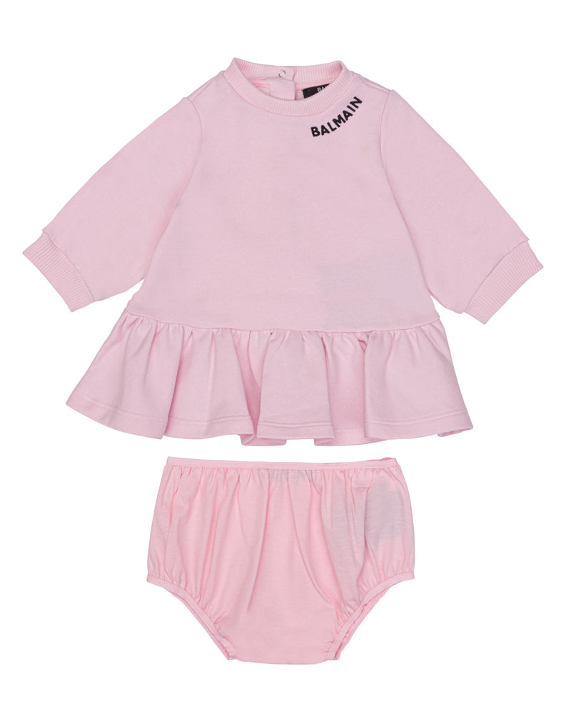 Baby Girls Pink Jersey Dress