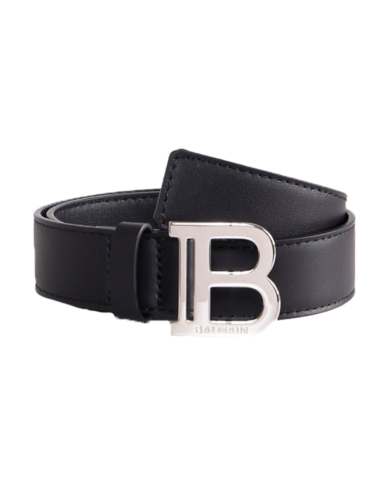 Black B Logo Belt
