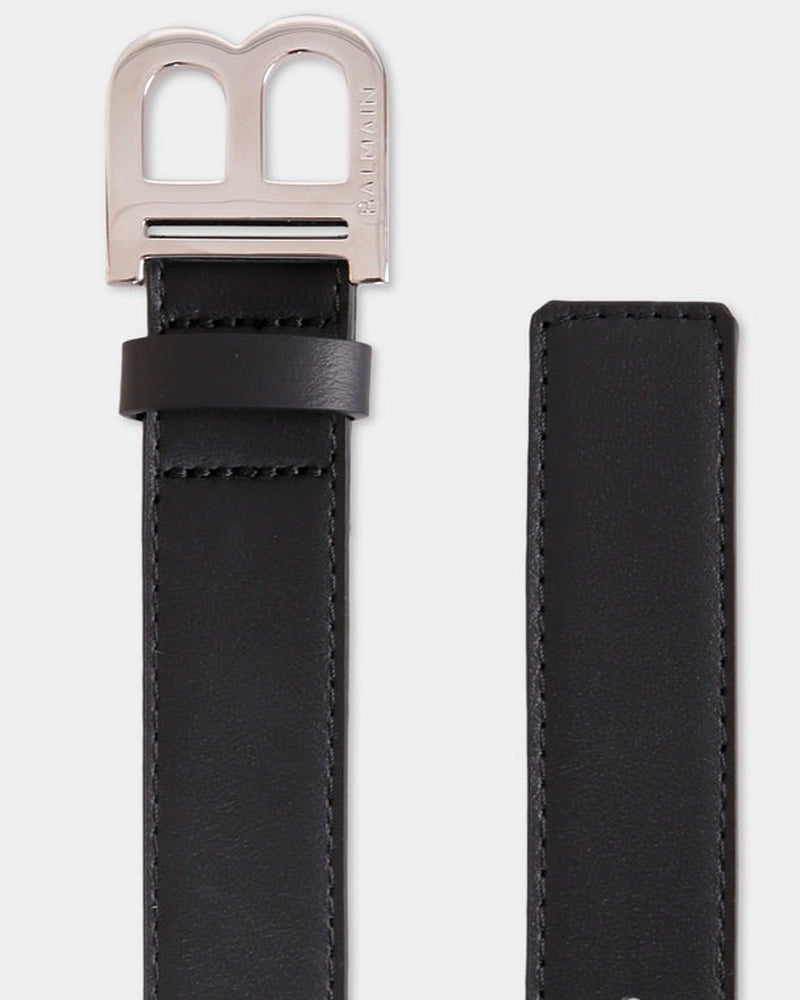 Black B Logo Belt