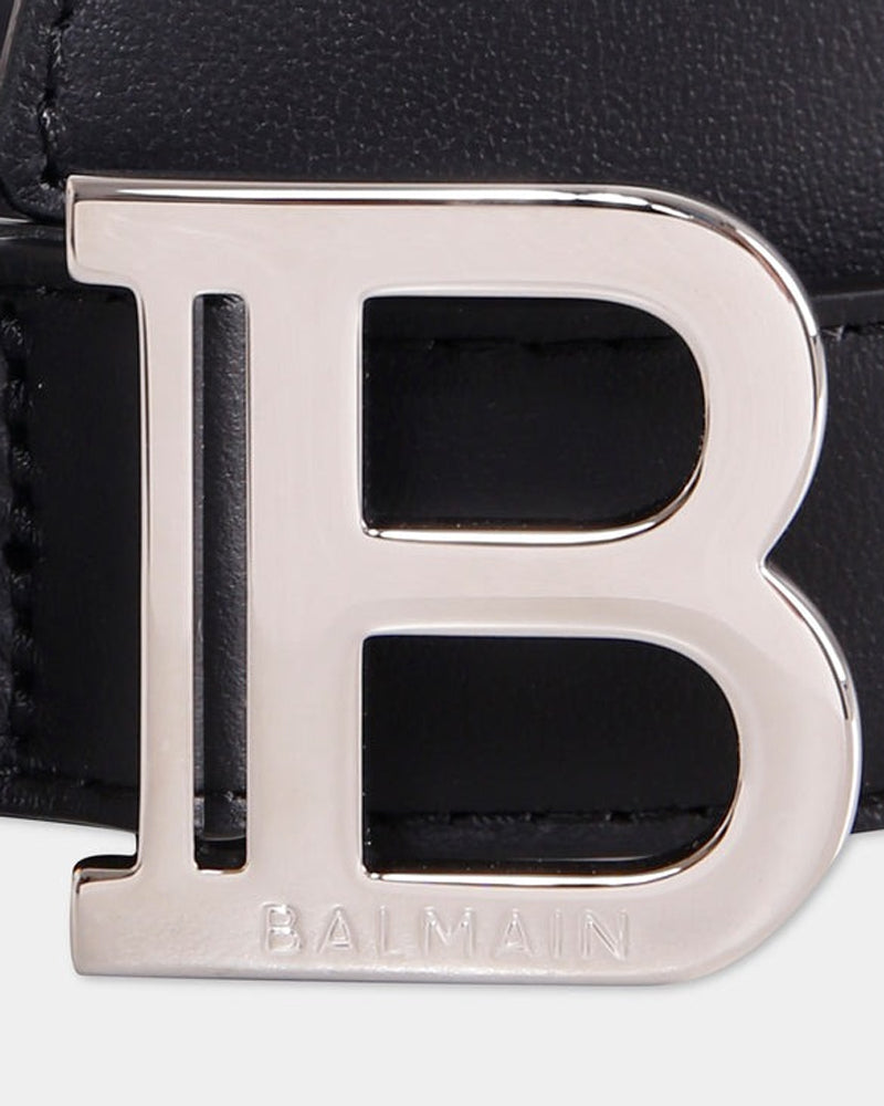 Black B Logo Belt
