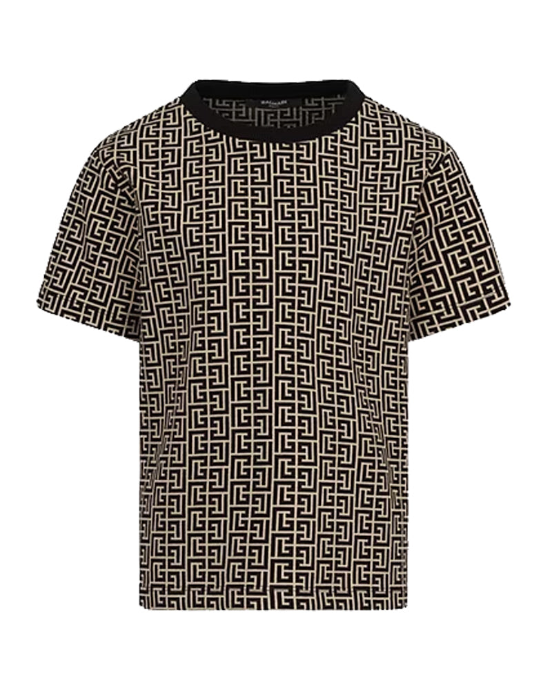 Black Monogram T-Shirt