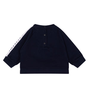 
  
    Balmain
  
 Baby Boys Navy Logo Sweatshirt