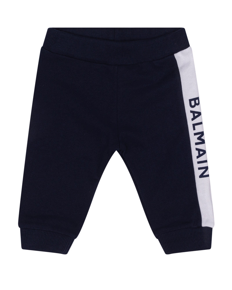 
  
    Balmain
  
 Baby Boys Navy Track Pants