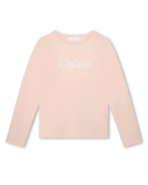 
  
    Chloé
  
 Girls Pink Top