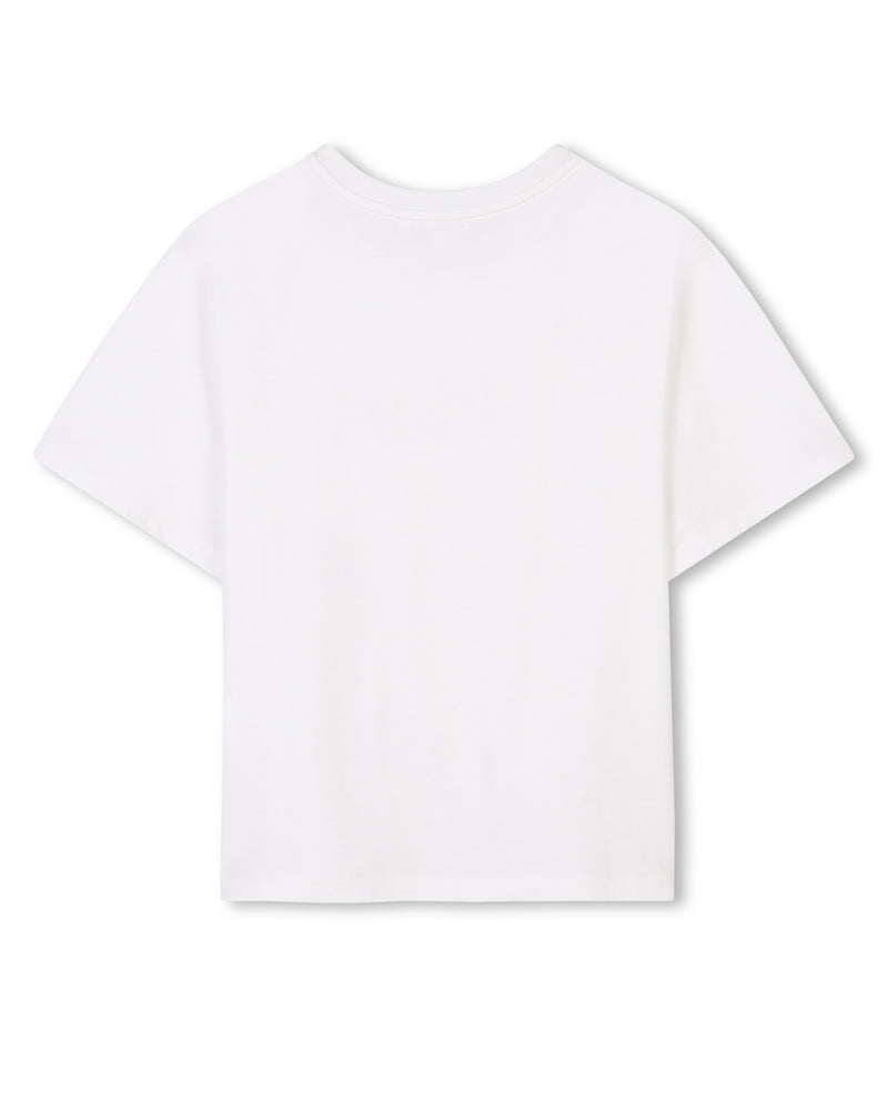 Girls Ivory Logo T-Shirt