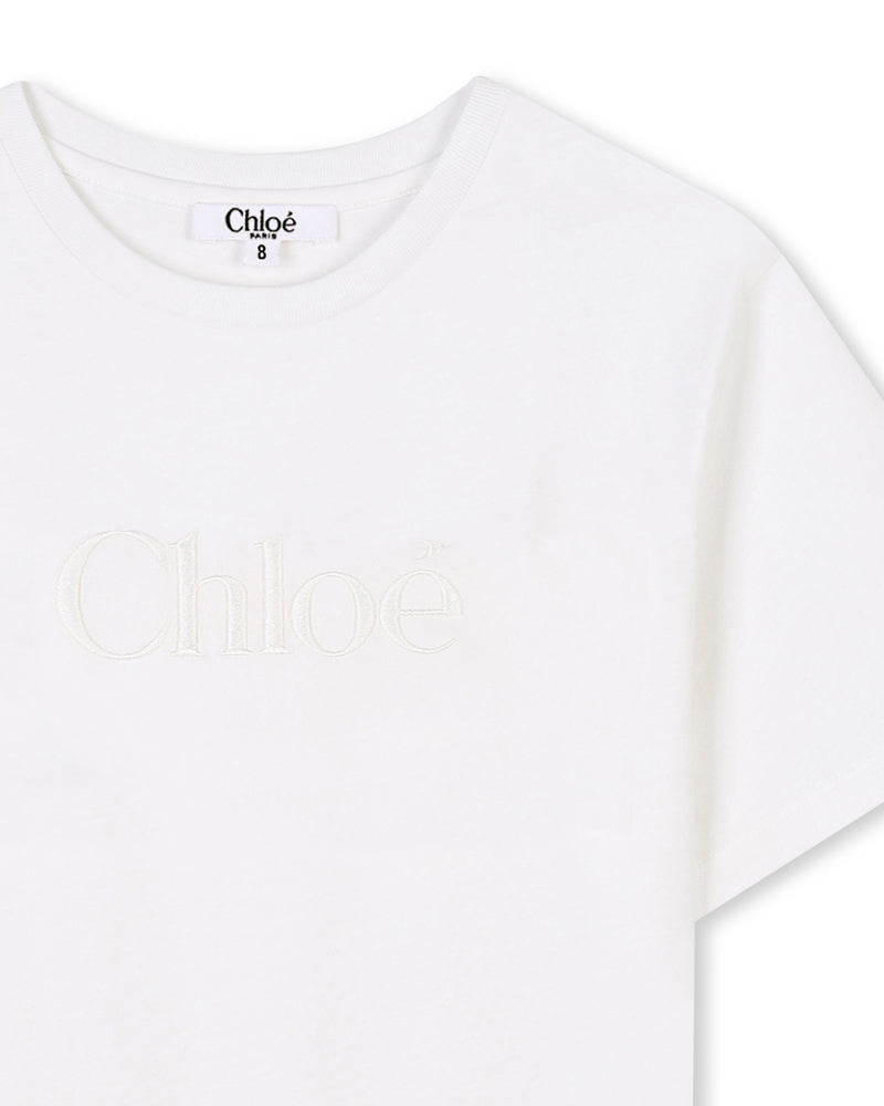 Girls Ivory Logo T-Shirt