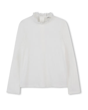 
  
    Chloé
  
 Girls Ivory Turtleneck