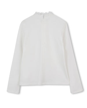 
  
    Chloé
  
 Girls Ivory Turtleneck
