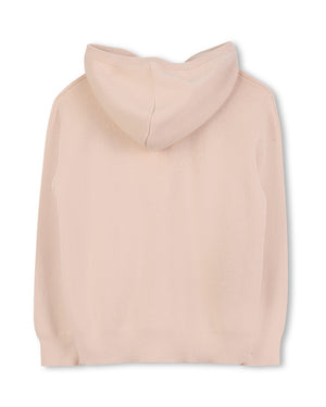
  
    Chloé
  
 Girls Beige Knit Zip Sweater