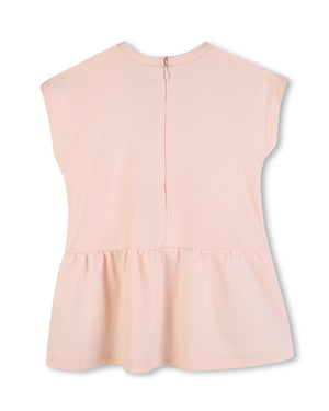 
  
    Chloé
  
 Baby Girls Pink Logo Dress