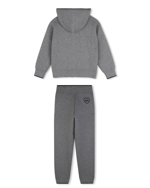 
  
    Chloé
  
 Girls Grey Knit Tracksuit
