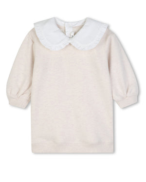 
  
    Chloé
  
 Baby Girls Ivory Collard Sweater Dress