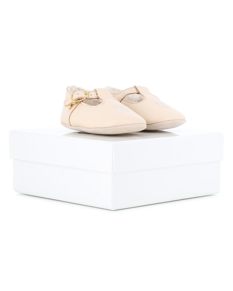 
  
    Chloé
  
 Baby Girls Pink Ballerinas