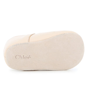 
  
    Chloé
  
 Baby Girls Pink Ballerinas