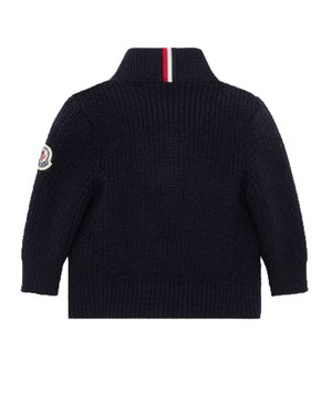 
  
    Moncler
  
    Enfant
  
 Baby Boys Navy Down Cardigan