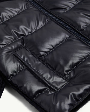 
  
    Moncler
  
    Enfant
  
 Baby Boys Navy Down Cardigan