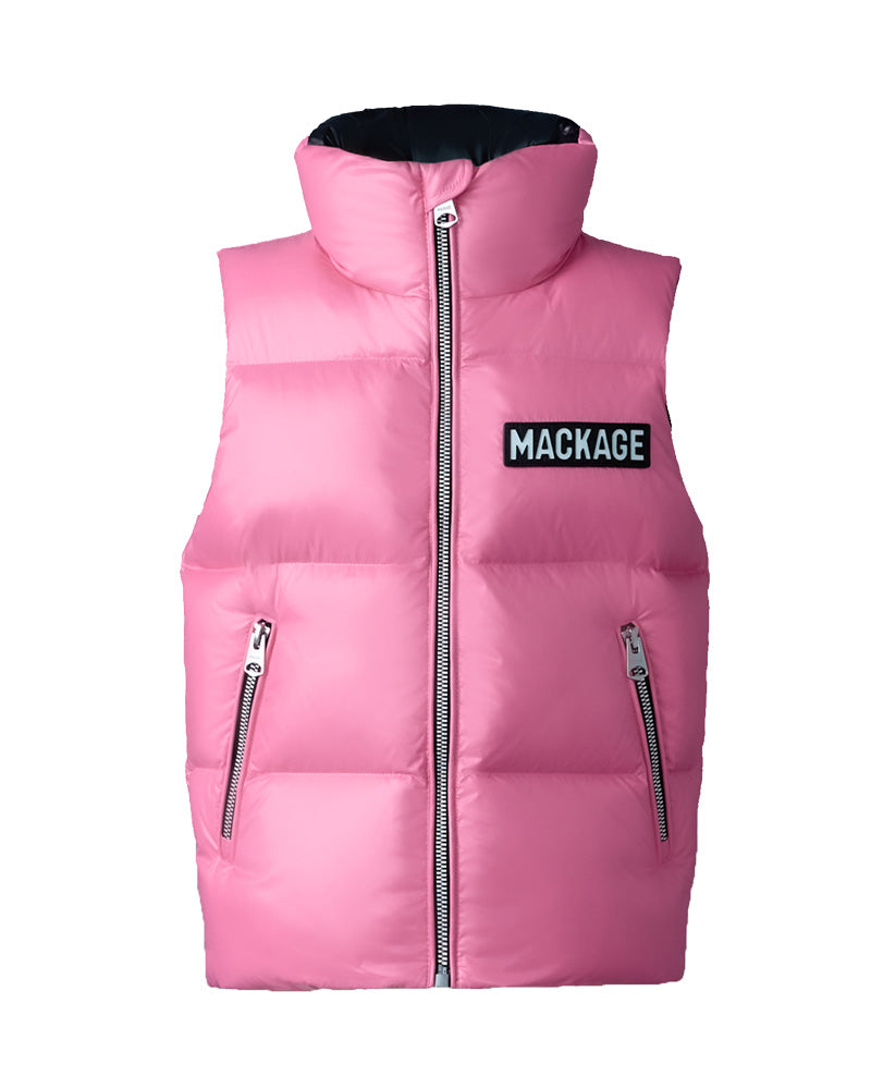 Girls Bright Pink Charlee Vest