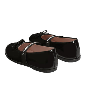 
  
    Dolce
  
    &
  
    Gabbana
  
 Toddler Black Patent Leather Ballerinas