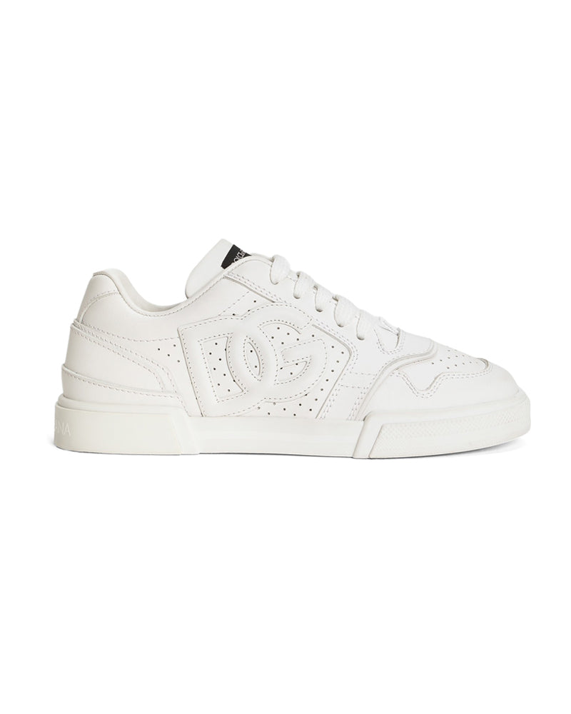 Dolce & Gabbana Kids White DG Sneakers