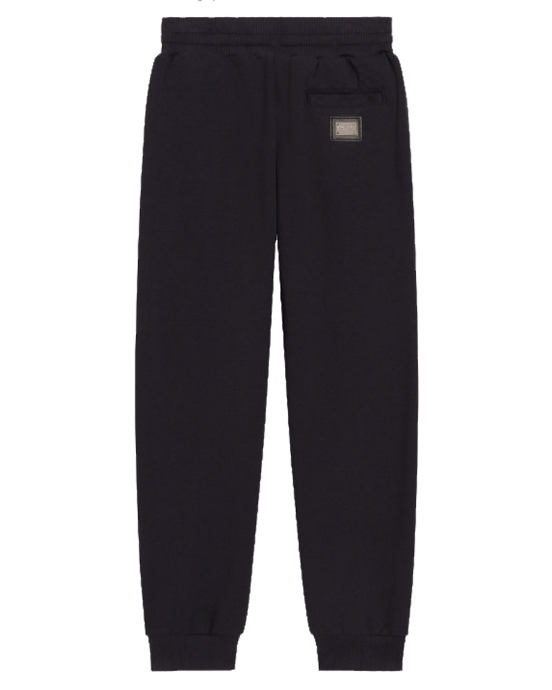 
  
    Dolce
  
    &
  
    Gabbana
  
 Boys Black Plate Track Pants