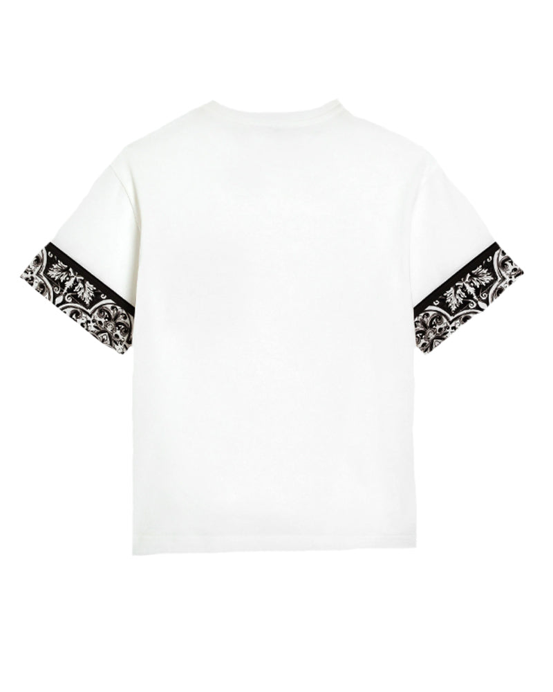 White Maiolica T-Shirt