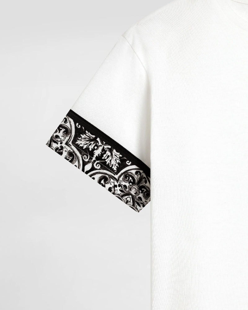 White Maiolica T-Shirt
