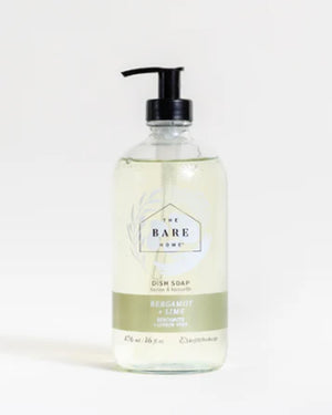 
  
    The
  
    Bare
  
    Home
  
 Dish Soap in Glass Bottle Bergamot + Lime