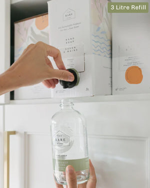 
  
    The
  
    Bare
  
    Home
  
 Dish Soap 3 Litre Refill Box Bergamot + Lime