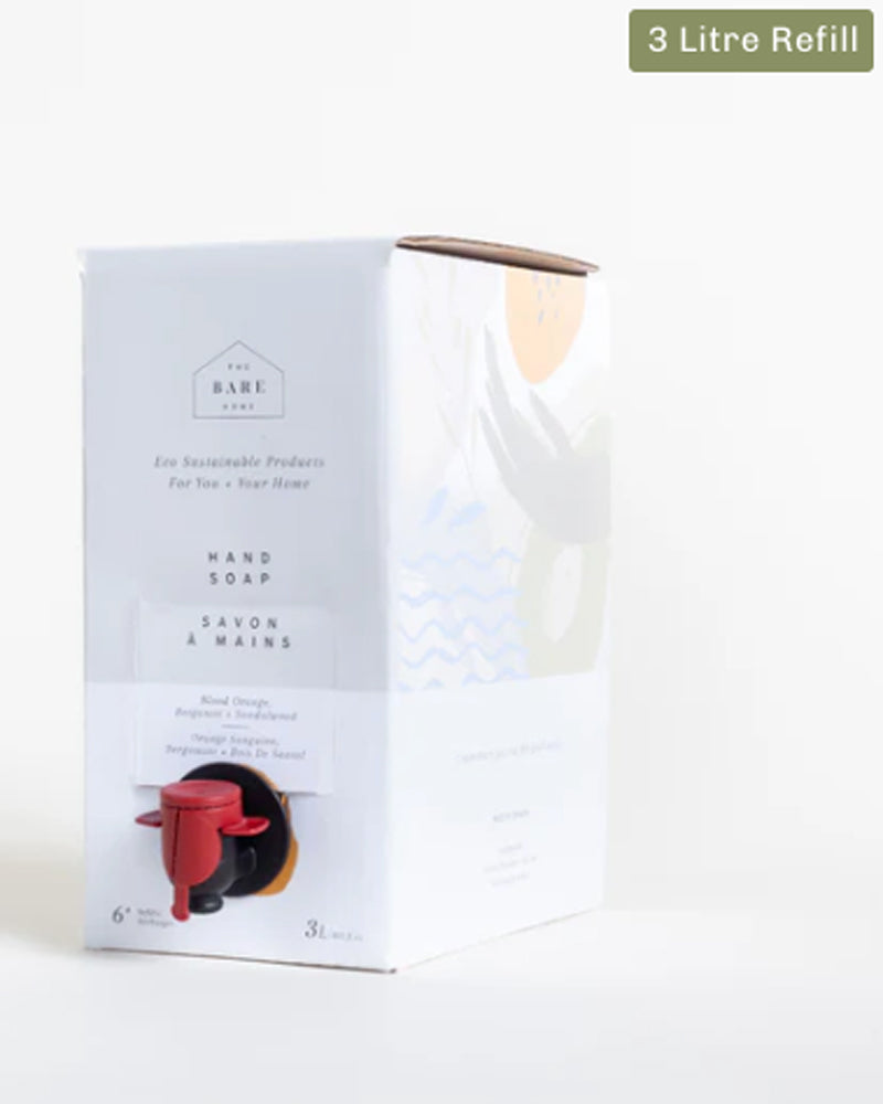 
  
    The
  
    Bare
  
    Home
  
 Dish Soap 3 Litre Refill Box Bergamot + Lime