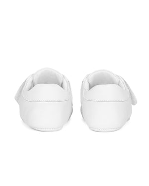 
  
    Dolce
  
    &
  
    Gabbana
  
 Baby Boys White Plate Logo Sneakers