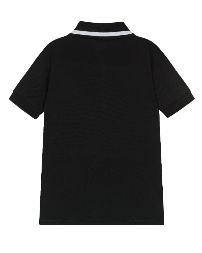 
  
    Dolce
  
    &
  
    Gabbana
  
 Boys Black DNA Crest Polo