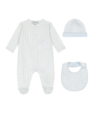 
  
    Emporio
  
    Armani
  
 Baby Boys Blue Three Piece Gift Set