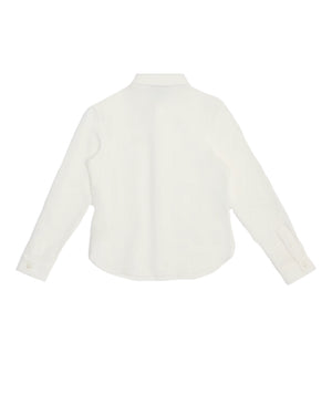 
  
    Emporio
  
    Armani
  
 Boys White Cotton Pique Shirt