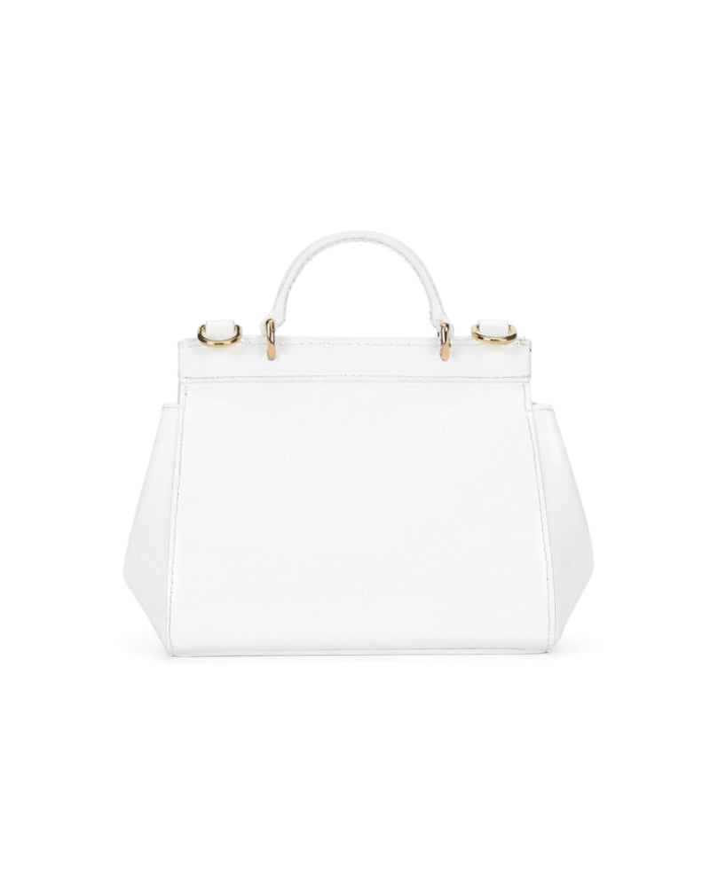 Girls White Sicily Bag