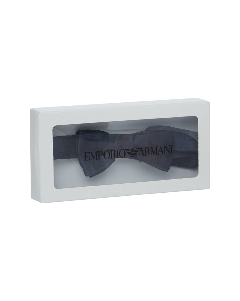 
  
    Emporio
  
    Armani
  
 Boys Navy Eagle Bow Tie