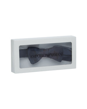 
  
    Emporio
  
    Armani
  
 Boys Navy Eagle Bow Tie