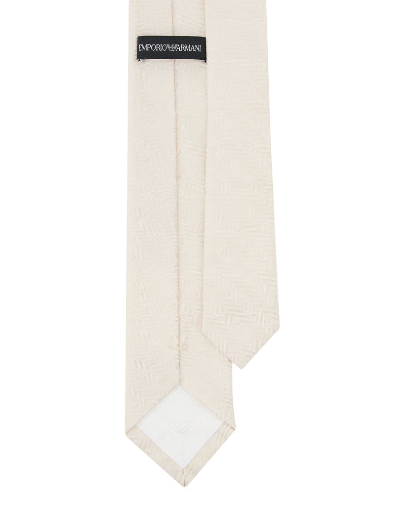 
  
    Emporio
  
    Armani
  
 Boys Beige Logo Tie