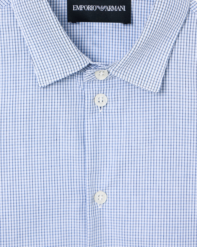 
  
    Emporio
  
    Armani
  
 Boys Blue Patterned Shirt