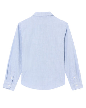 
  
    Emporio
  
    Armani
  
 Boys Blue Patterned Shirt