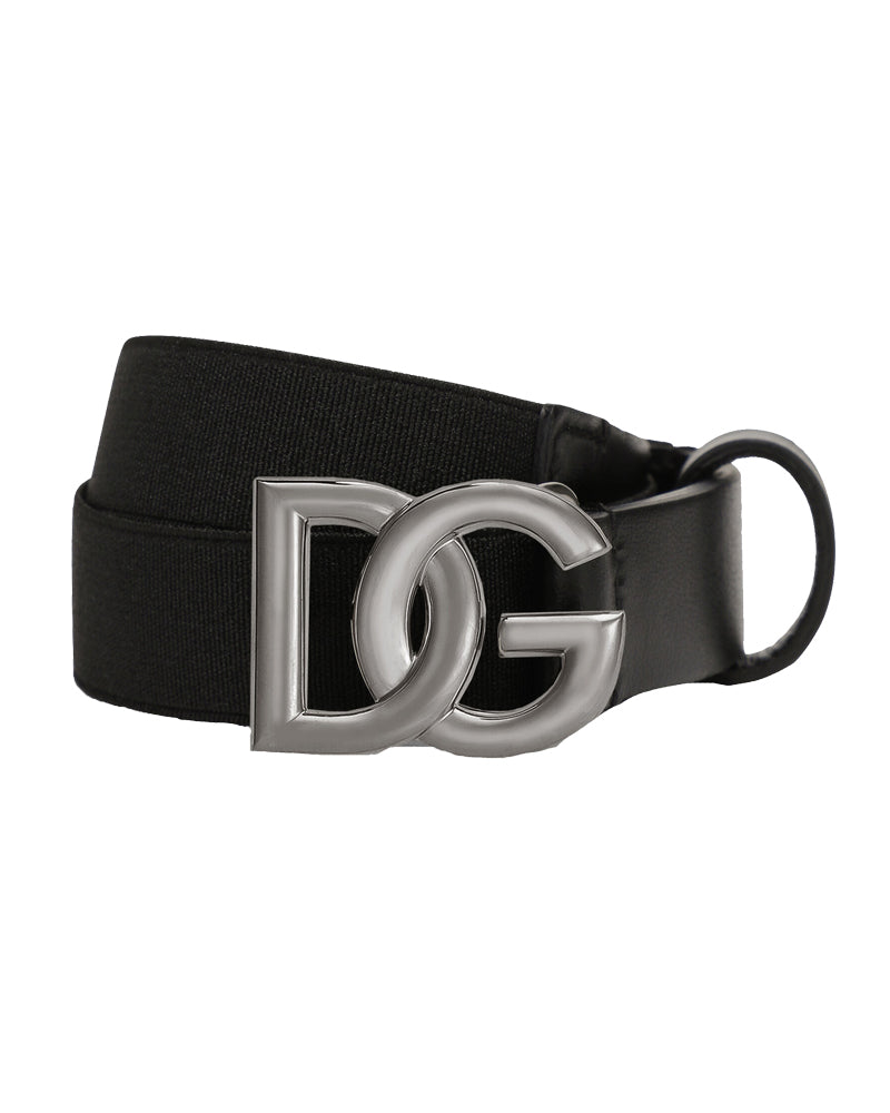 Black DG Logo Belt