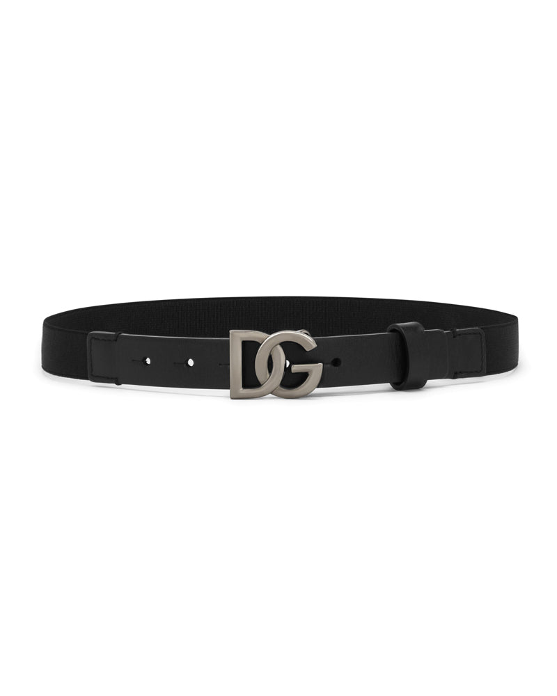 Black DG Logo Belt