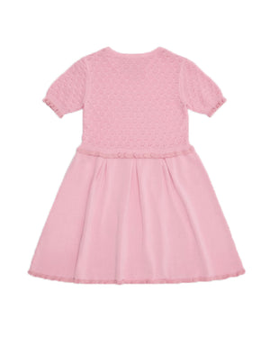 
  
    Emporio
  
    Armani
  
 Girls Pink Knit Dress